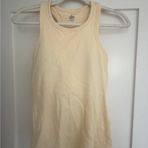 ALO Yoga Women's Soft Cream Tank Top